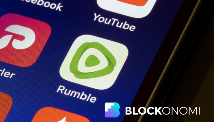 Video Platform Rumble Initiates Bitcoin Strategy with First Purchase