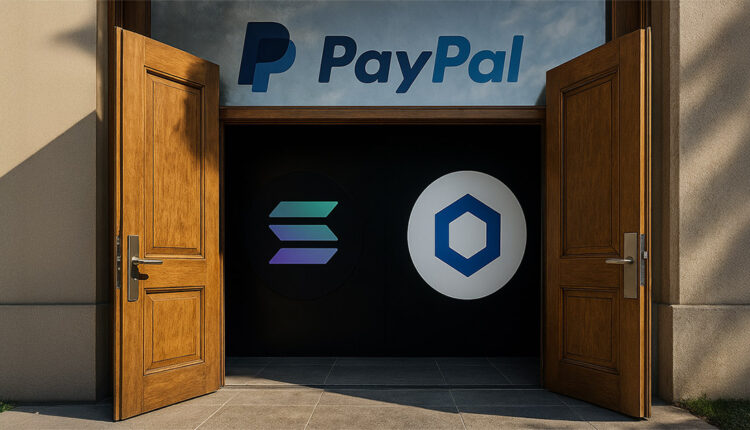 PayPal expands crypto offerings with Solana, Chainlink support