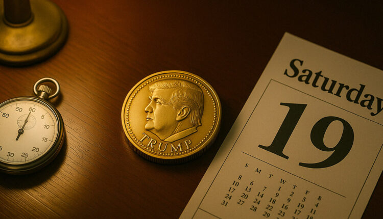 TRUMP token unlocks begin Saturday worth $311M, followed by $3.8M daily insider payouts