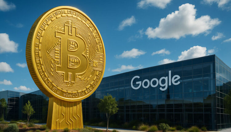 Bitcoin market cap overtakes Google’s $2.1 billion valuation as crypto equities also rise