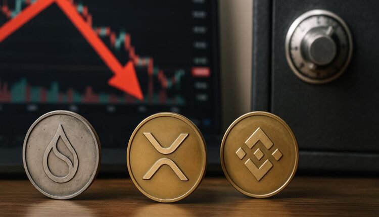 Amber International shares fall 6.7% following addition of Sui, XRP, BNB to $100 million reserve