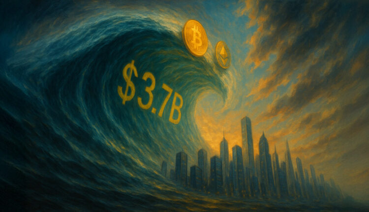 Bitcoin ETF demand drives $3.7B inflow as crypto AUM breaks $200B for first time
