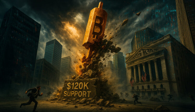 Bitcoin slips below $120k amid US inflation concerns and $461 million liquidation storm