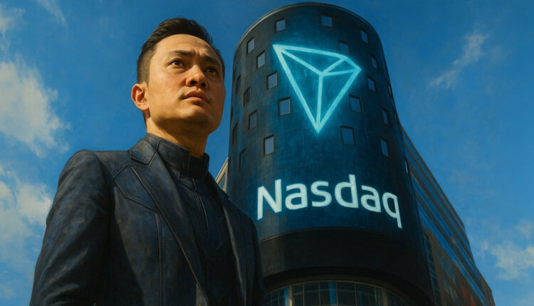 Justin Sun sets sights on Nasdaq 100 for Tron Inc by 2028