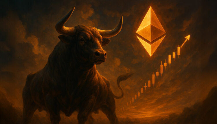 Traders are bullish on ETH as price begins to catch up with the tech