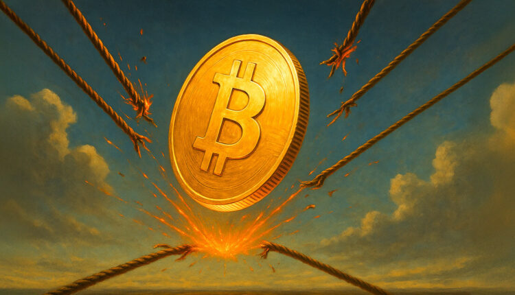 Bitcoin settles into $110k–$116k ‘air gap’ as market awaits fresh demand