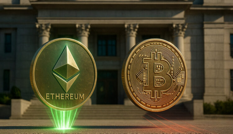 Ethereum defies market with $133 million inflow as Bitcoin stumbles with $404 million outflow