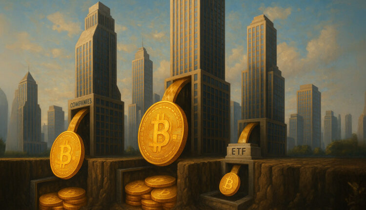 Public Bitcoin treasuries step in with $552M buys amid $1.25B ETF outflows