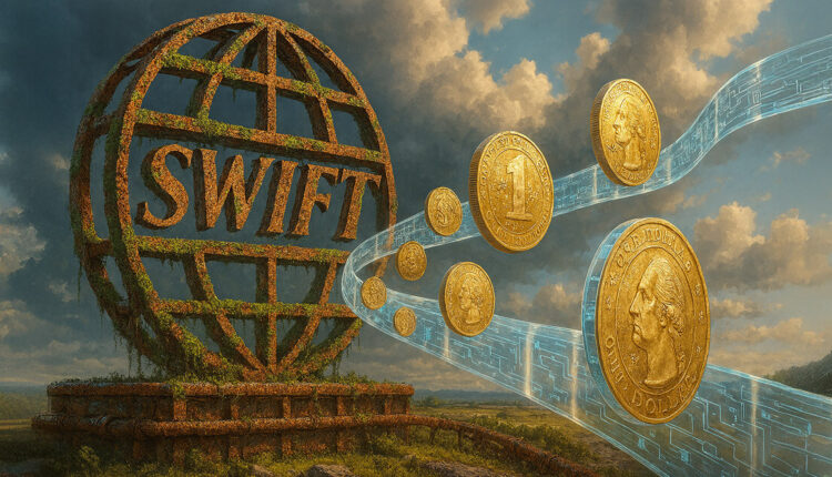 Stablecoin to settle $5 trillion and challenge SWIFT in 2026 amid $3.3T July volume