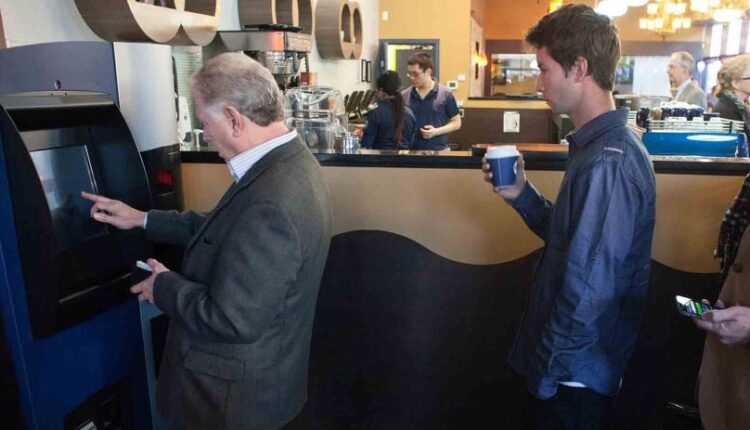 The First Bitcoin ATM Machine