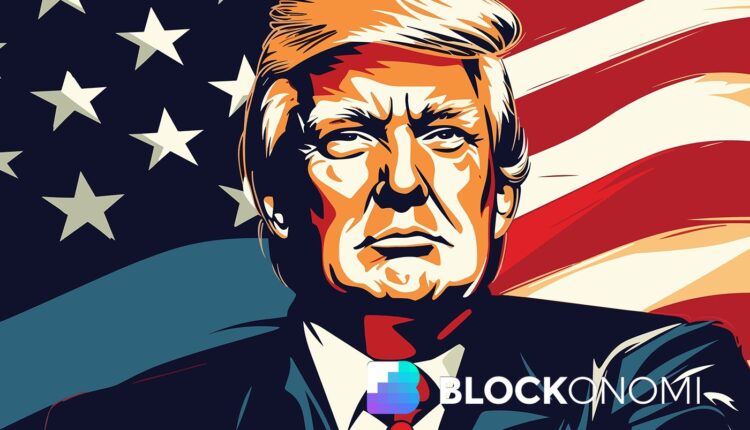 Trump Statue Holding Bitcoin Unveiled Near U.S. Capitol