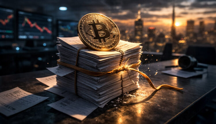 Bitcoin price rally is riding record $1.2 trillion margin debt, and the unwind could be here already