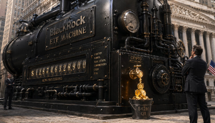 BlackRock’s record breaking $60 billion crypto ETFs made just $42 million in Q1 fees