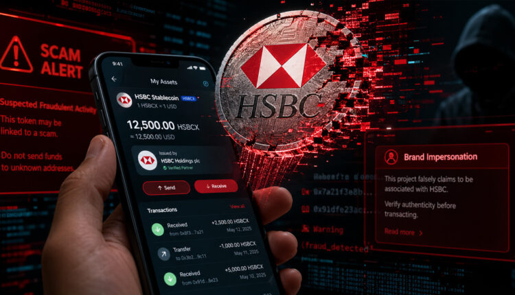 Fake HSBC bank stablecoins hit the market showcasing dangerous new crypto scam wave
