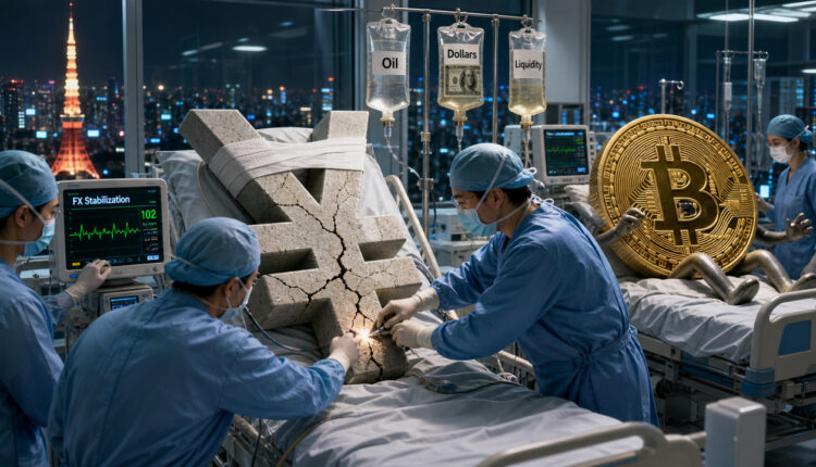 Japan has moved to save the yen again, and Bitcoin traders may pay the price