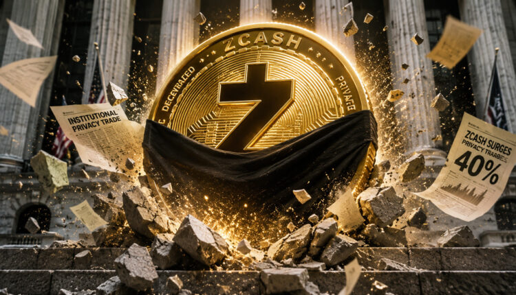 Zcash just exploded 40% – and the privacy coin rally is no longer just a crypto-native trade