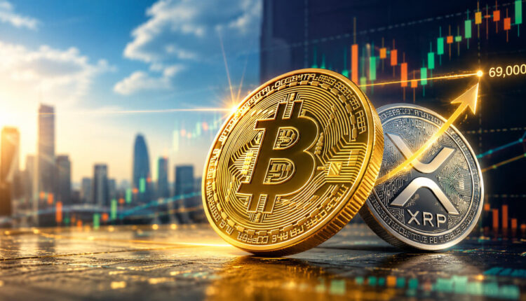 Bitcoin reclaiming its $69,000 holder cost basis could open XRP’s path to $1.26