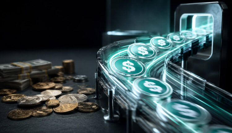 Stablecoins are moving more money while crypto’s cash pile gets smaller