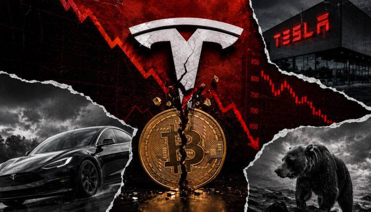 Tesla books $112 million crypto paper loss as digital assets fall to $674 million
