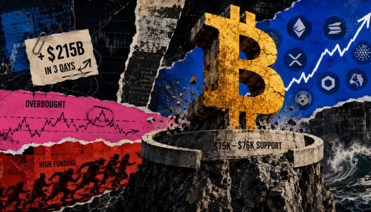 A $215 billion altcoin rally rests on Bitcoin holding its reclaimed market structure