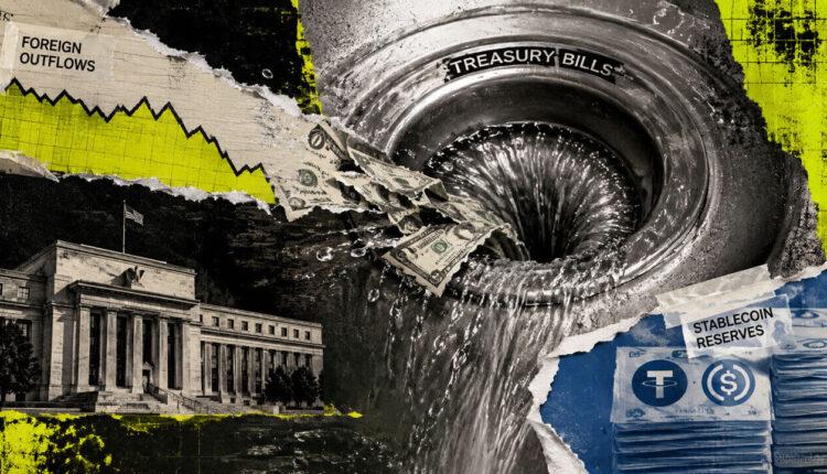 As foreign investors dump $29 billion in Treasury bills, Washington pivots to stablecoin issuers to back US debt