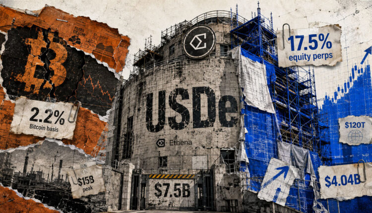 Ethena is targeting the $120 trillion Wall Street stock market to hunt yields 5x higher than Bitcoin