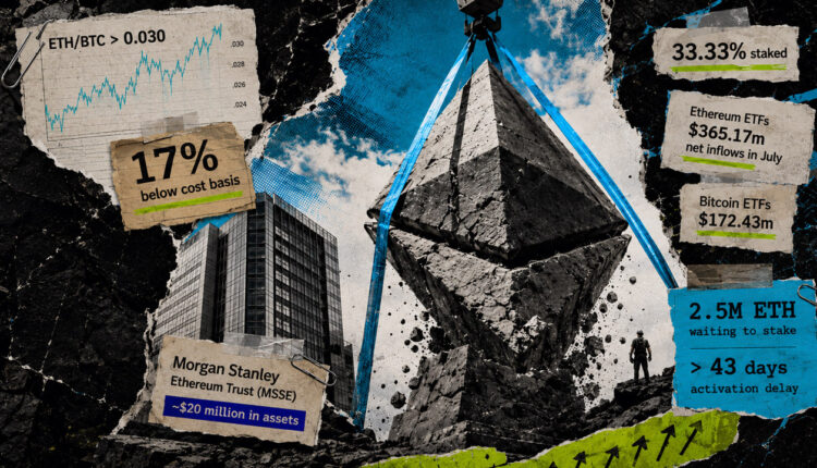 Ethereum just outpaced Bitcoin with $365 million in ETF inflows, but on-chain data shows the real bottom isn’t in yet