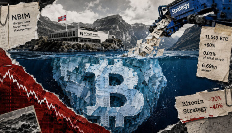 Norway’s sovereign fund reaches record 11,549 BTC exposure without buying more Bitcoin