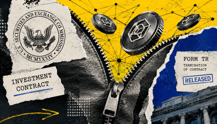 SEC proposes a path for crypto projects to raise $75 million and later end the token’s securities contract
