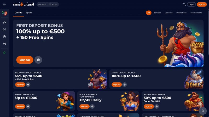 Best ninewin casino login in United Kingdom