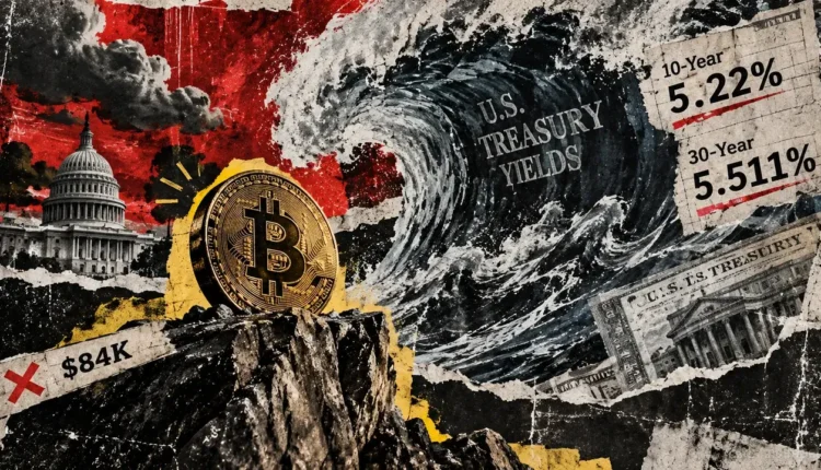 Bitcoin survives a 5.2% Treasury shock as traders slash $1.7 billion in leverage
