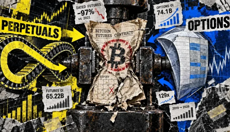 Offshore Bitcoin futures crash 97% as traders abandon traditional risk