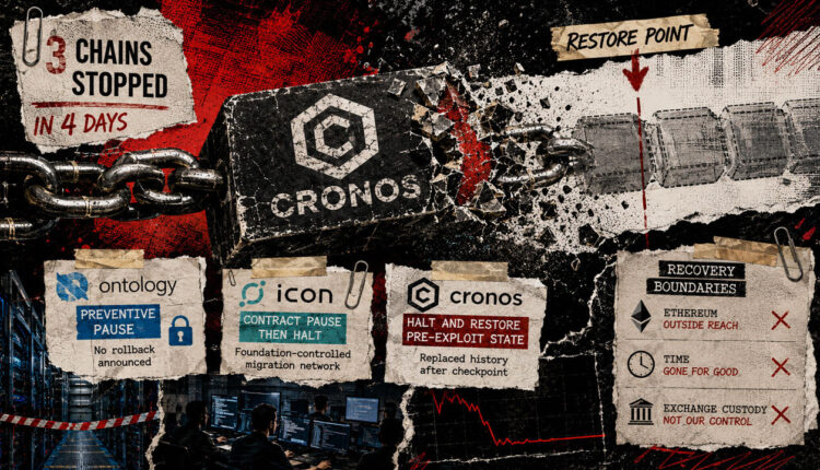 Stopping a blockchain doesn’t always recover stolen funds – What actually happened when 3 networks pulled the plug