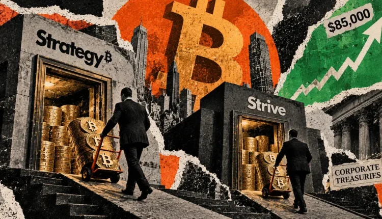 Strategy and Strive buy $183 million in Bitcoin as $85,000 rally revives treasury trade