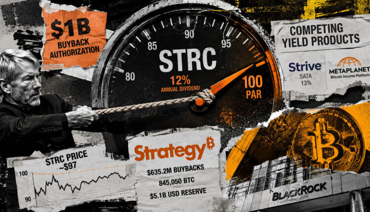 Strategy keeps STRC at 12% as Saylor has seven days to salvage the $10 billion Bitcoin yield product as costs spiral