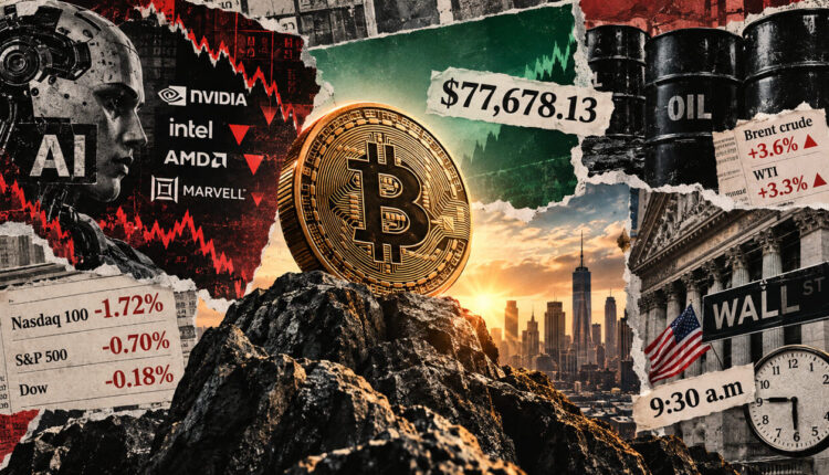 Wall Street braces for a Monday meltdown – so why is Bitcoin holding near $78,000?