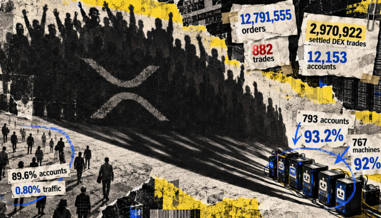 XRP Ledger crossed 5 billion transactions, but 92% of August activity came from just 767 bots