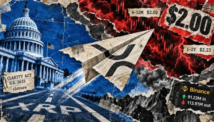 XRP’s path back to $2 now hinges on whether the Senate passes the CLARITY Act