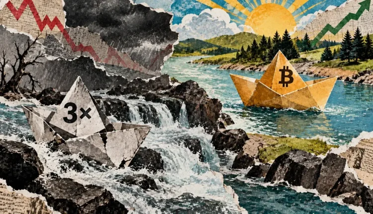 Being right about Bitcoin won’t save your 3x leveraged ETF position