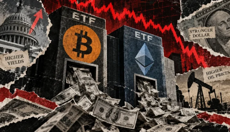 Bitcoin ETFs suffer biggest exodus since June as Ethereum withdrawals hit nine-month high