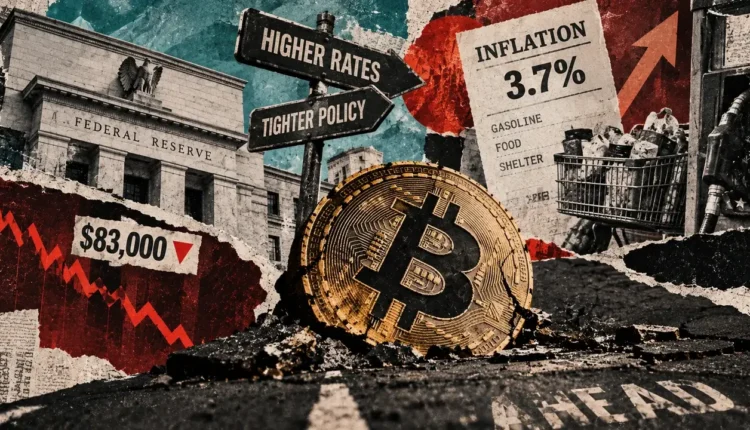 Bitcoin plunges to $81,300 support as Fed hike odds hit 55% amid $100 million crypto wipeout