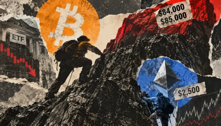 Bitcoin’s rebound approaches the $85,000 zone where past buyers may sell