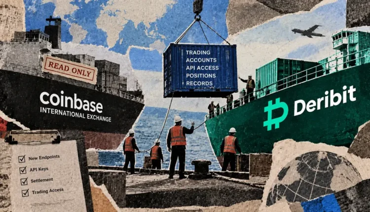 Coinbase completes Deribit switch, ending International Exchange trading