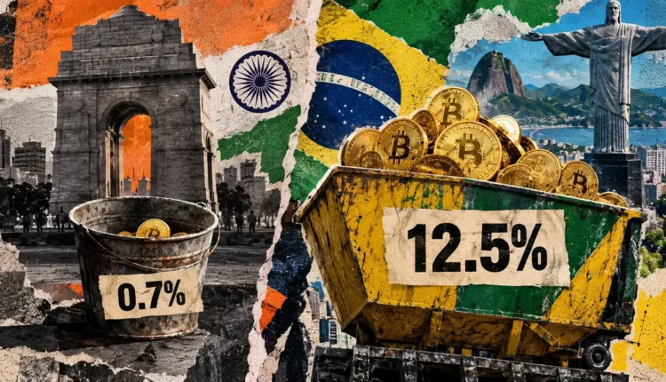 India’s local crypto exchanges get just 0.7% of inflows, Chainalysis reports