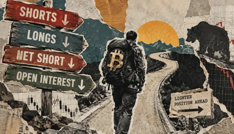 Leveraged funds’ Bitcoin futures shorts fall by 5,300 BTC-equivalent as longs shrink