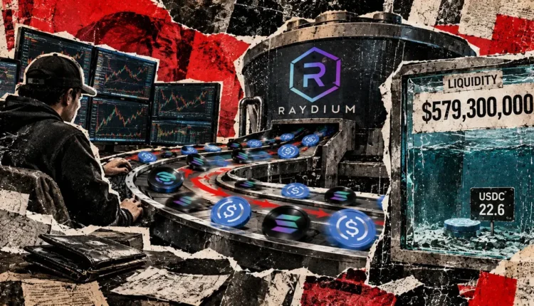 Solana bot turns just $12,000 into $1.4 billion in trading volume as fake liquidity floods Raydium