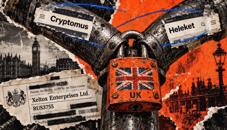 Switching from Cryptomus to Heleket leaves the same UK sanctions target