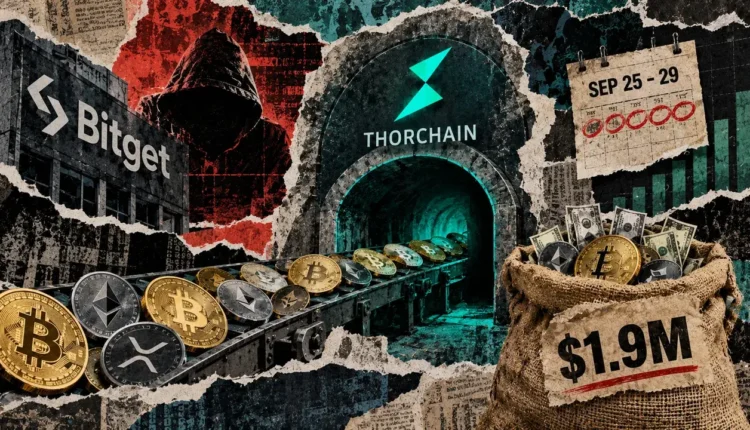 THORChain made 63% of its record $3 million September income during the Bitget hack-linked trading surge