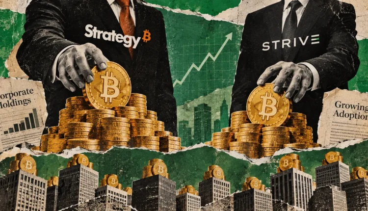 Two firms control corporate Bitcoin buys, even as business adoption broadens