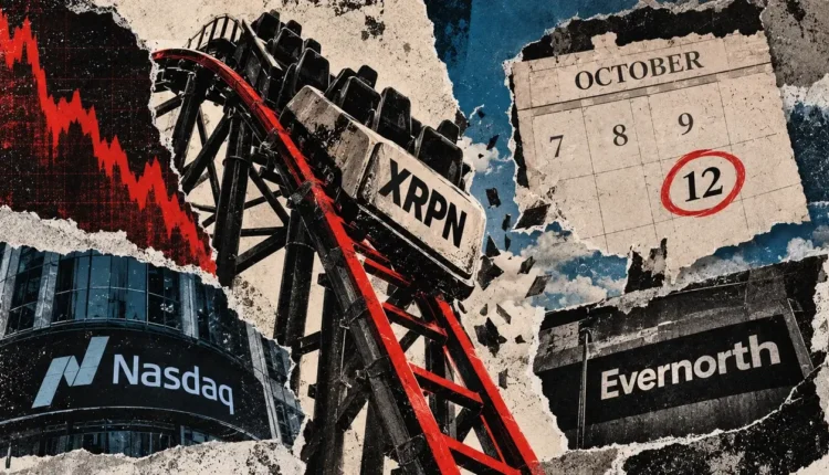 XRP treasury SPAC drops 50% in a day ahead of Evernorth’s Nasdaq debut